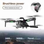 PRACTICE  LU20 PRO GPS PROFESSIONAL AERIAL PHOTOGRAPHY DRONE - Image 2