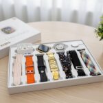 I20 Ultra 2 Max Smartwatch Set – 10-in-1 with Bluetooth Calling, Health Monitoring, TWS Earbuds, 7 Multicolor Straps, Compatible with Android & iOS, for Men & Women - Image 4