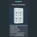 PUJIMAX Smart Fast 9V 4 Slots Battery Charger with , LED Status Indicators, and USB Cable – For Ni-MH, Ni-Cd & Li-ion Batteries - Image 2
