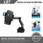 L-2007E2 GPS Car Phone Holder – Long Arm Windshield Mount Stand for iPhone & Smartphones - Image 4