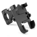 C1 Universal Smartphone Bike Mount, Full 360° Rotating Design, Solid Metal Body, Secure Handlebar Stand for Bikes & Motorcycles