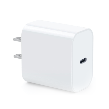 20W USB-C Fast Charger Block for iPhone | Type-C Wall Adapter for iPhone 14/15/16/17 Pro Max | PD Power Adapter with USB-C Port | Compatible with Apple Watch Series 7/8/9/SE and iPad