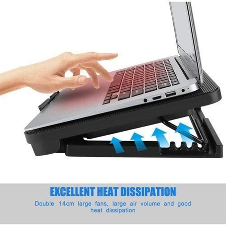N99 Adjustable Laptop Cooling Stand – Special Airflow Outlet Design for Optimal Heat Dissipation - Image 3