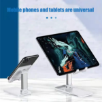 Telescopic Adjustable Tablet & Smartphone Holder for Desktop Use (3.5–11") - Image 4