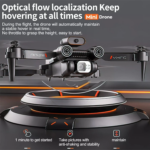 P12 Pro FPV WiFi Drone with 4K HD Camera – Smart Position Hold Quadcopter Featuring 120° Wide-Angle Lens, Foldable Portable Design & Extended Flight Time for Aerial Shooting and Travel - Image 3