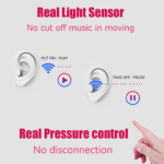 TWS Pro 6S True Wireless Earbuds with Charging Case – Compatible with All Mobile Devices - Image 4