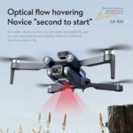High-Definition S1S Aerial Drone with Brushless Motors, Smart Electronic Fence Control & Precision Quadcopter Performance - Image 4