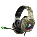 Soulion Tracer 30 PC Gaming Headset with Virtual 7.1 Surround Sound, Noise-Cancelling Microphone, RGB Lighting, and USB Connection for Laptops and Computers