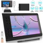 VIN1060 Plus Graphics Drawing Tablet with Battery-Free Pen | Compatible with PC, Mac, and Smartphones - Image 3