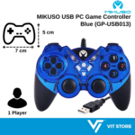 Single Turbo Gamepad Controller with Joystick and Vibration for PC & Laptop – Blue 908 - Image 2