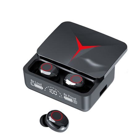 M90 Pro TWS Wireless Sports Earbuds – Bluetooth 5.2, Noise Cancelling, Quick Pairing, LED Display, Gaming Headset