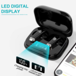 Samsung MG-S20 Wireless BT LED Earbuds – Black, Mic, Strong Battery Life, High-Quality Audio - Image 2