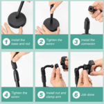 360° Rotatable Smartphone Desktop Stand – Adjustable Height for TikTok, YouTube, and Live Streaming - Image 3
