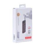 Patent-Supported Fast Charging 10,000mAh Power Bank with Built-In Four Charging Cables