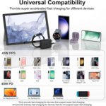 Super-Fast 45W USB-C Charging Adapter for Samsung Galaxy – UK Plug Fast Charger for S24 Ultra, S23 Ultra, S22 Ultra, S21 Ultra, Note 20 Ultra, Z Fold5, A Series, and M Series - Image 4
