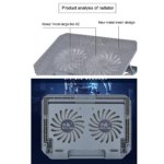 N99 Adjustable Laptop Cooling Stand – Special Airflow Outlet Design for Optimal Heat Dissipation - Image 4