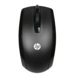HP X500 USB Wired Optical Mouse – High-Precision, Ergonomic Design for PC, Mac, and Laptop (Black)