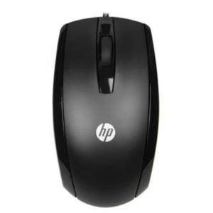 HP X500 USB Wired Optical Mouse – High-Precision, Ergonomic Design for PC, Mac, and Laptop (Black)