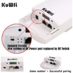KuWFi Long-Range Point-to-Point Wireless WiFi Bridge – 2.4GHz 300Mbps High-Performance Access Point CPE Kit for Indoor & Outdoor Use, Designed for Stable PTP/PTMP Network Connections - Image 3