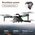 LU20 Professional GPS Drone – 8K Dual Camera Quadcopter with 360° Obstacle Avoidance, Foldable Design & ESC Control - Image 3