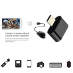 Android Micro USB to USB OTG Converter Adapter for Connecting Flash Drives, Keyboards, Mice, and Other USB Devices to Smartphones and Tablets - Image 2