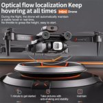 P12 Pro FPV WiFi Drone with 4K HD Camera – Smart Position Hold Quadcopter Featuring 120° Wide-Angle Lens, Foldable Portable Design & Extended Flight Time for Aerial Shooting and Travel - Image 3
