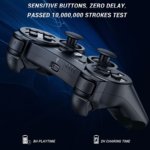 PS3 Wireless Controller for Sony PlayStation 3 – DualShock 3, Bluetooth, Rechargeable, Motion-Sensing Gamepad - Image 3