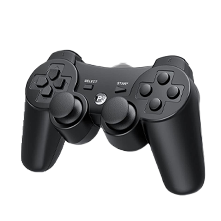 PS3 Wireless Controller for Sony PlayStation 3 – DualShock 3, Bluetooth, Rechargeable, Motion-Sensing Gamepad