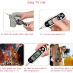 Digital Food Thermometer TP300 – Kitchen, Oven, and BBQ Cooking Probe for Measuring Meat, Milk, and Water - Image 2