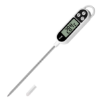 Digital Food Thermometer TP300 – Kitchen, Oven, and BBQ Cooking Probe for Measuring Meat, Milk, and Water