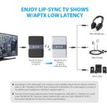 TROND Bluetooth V4.1 Transmitter Receiver, Wireless 3.5mm Audio Adapter with aptX Low Latency and aptX Support for Transmit and Receive Modes, Dual Streaming and Built-In Volume Control - Image 3