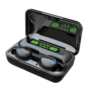 TWS F9-5 V5.0 Bluetooth Earbuds – True Wireless In-Ear Headphones with LED Display and Power Bank Case