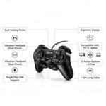 UCOM Wired USB Gamepad/Joystick for PC and Laptop with Dual Vibration Motors, Dual Analog Sticks, and 1.8-Meter Cable - Image 2