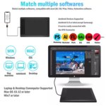 VIN1060 Plus Graphics Drawing Tablet with Battery-Free Pen | Compatible with PC, Mac, and Smartphones - Image 2