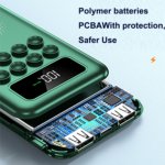 Triple Power Sleek 4-in-1 Plus Wireless Portable Power Bank YD-20 – 30,000 mAh High-Capacity Fast Charging - Image 4