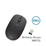 Dell WM126 Wireless USB Mouse with LED Light and Adjustable DPI – Black, Compatible with PC and Laptop - Image 3