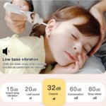 Safety Electric Cordless Earwax Remover Vacuum Cleaner Kit with LED Light, Painless and Powerful Suction Cleaning Tool for Adults and Kids – Black - Image 3