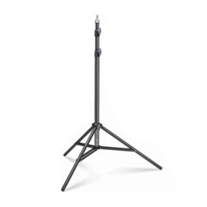 H-8819 Adjustable Aluminum Alloy Light Stand – 82 cm to 2 m Height, Lightweight & Portable for Photography and Videography