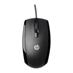 HP X500 USB Wired Optical Mouse for PC, Mac & Laptops — Black