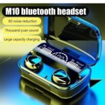 M10 Wireless Bluetooth Earbuds 5.1 – Dual LED Display, Noise Reduction, True Wireless Sound - Image 3