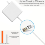 85W MagSafe 2 Power Adapter for MacBook Pro | Compatible with MacBook Pro 13", 15", & 17" (2012–2017 Models) - Image 4