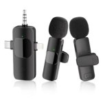 Wireless Lavalier Microphone for iPhone, Android Smartphones & Cameras – Plug-and-Play Recording System - Image 4