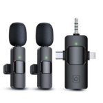 Wireless Lavalier Microphone for iPhone, Android Smartphones & Cameras – Plug-and-Play Recording System