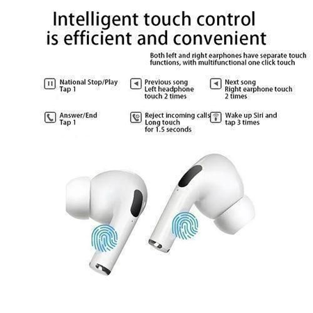 Oraimo AIR-R03 TWS Wireless Earphones with Deep Bass, Hi-Fi Sound, Touch Control and LED Charging Case - Image 2