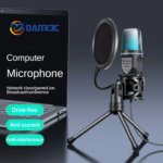 Yanmai SF-666R RGB USB Gaming Microphone with Tripod Stand and Pop Filter – Professional-Grade Recording - Image 4