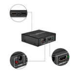 LCD Display Video Wall 1x2 4K HDMI Splitter – High-Definition Signal Distributor for Dual Screen Display - Image 2