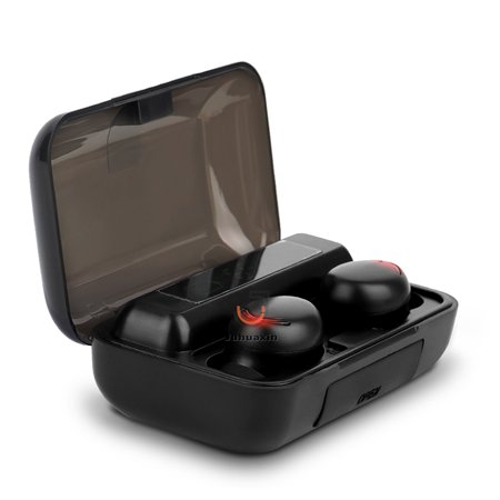 TWS F9-5 V5.0 Bluetooth Earbuds – True Wireless In-Ear Headphones with LED Display and Power Bank Case - Image 4