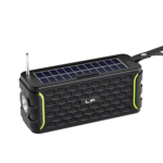 LP V94 Multifunctional Outdoor Bluetooth Speaker – 8W Output, 800mAh Battery, Supports Bluetooth/TF Card/USB/FM with Solar Charging Panel - Image 5
