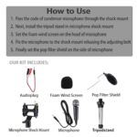 Generic USB Microphone for PC – High-Sensitivity Mini Condenser with 3.5mm Plug for iPhone, iPad, and Android, Ideal for Music Recording, Podcasting, Meetings, and a Perfect Gift for Kids - Image 3