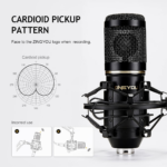 ZINGYOU BM-800 Condenser Microphone – Cardioid Studio Recording Mic with Shock Mount and XLR Cable - Image 2